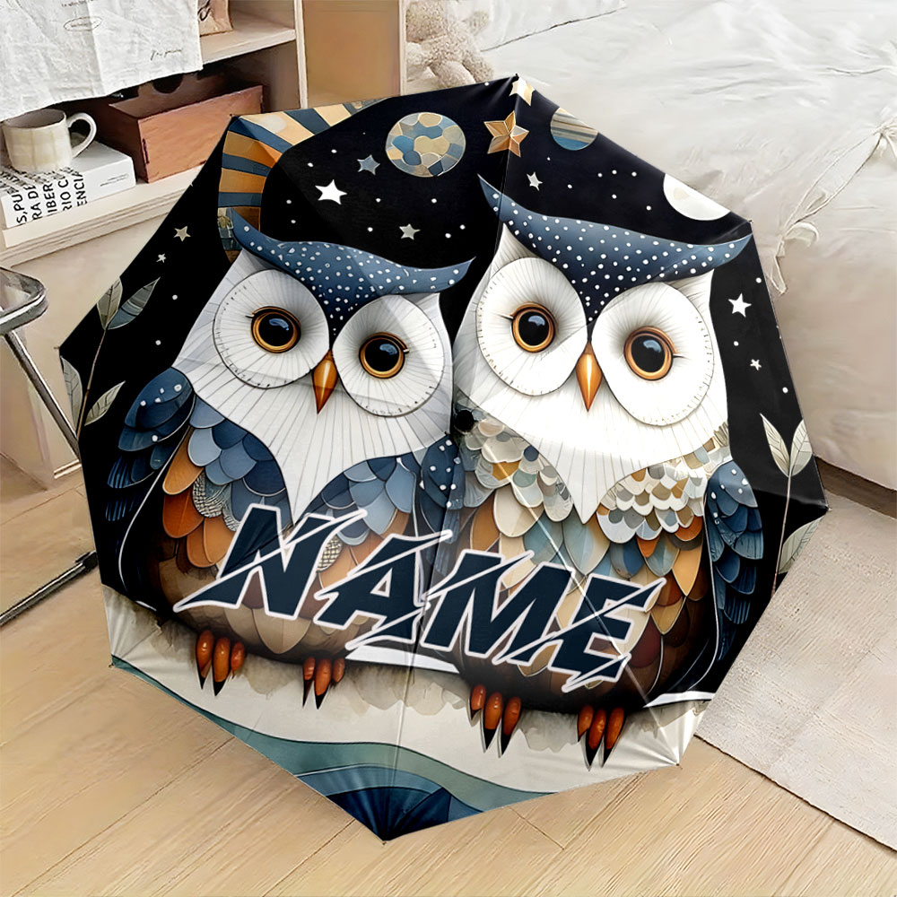 Custom Night Sky - Custom Name Umbrella, 