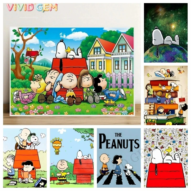 VIVID GEM 2026 New Cute Snoopy - огляд і ціна Photo Mosaic Print