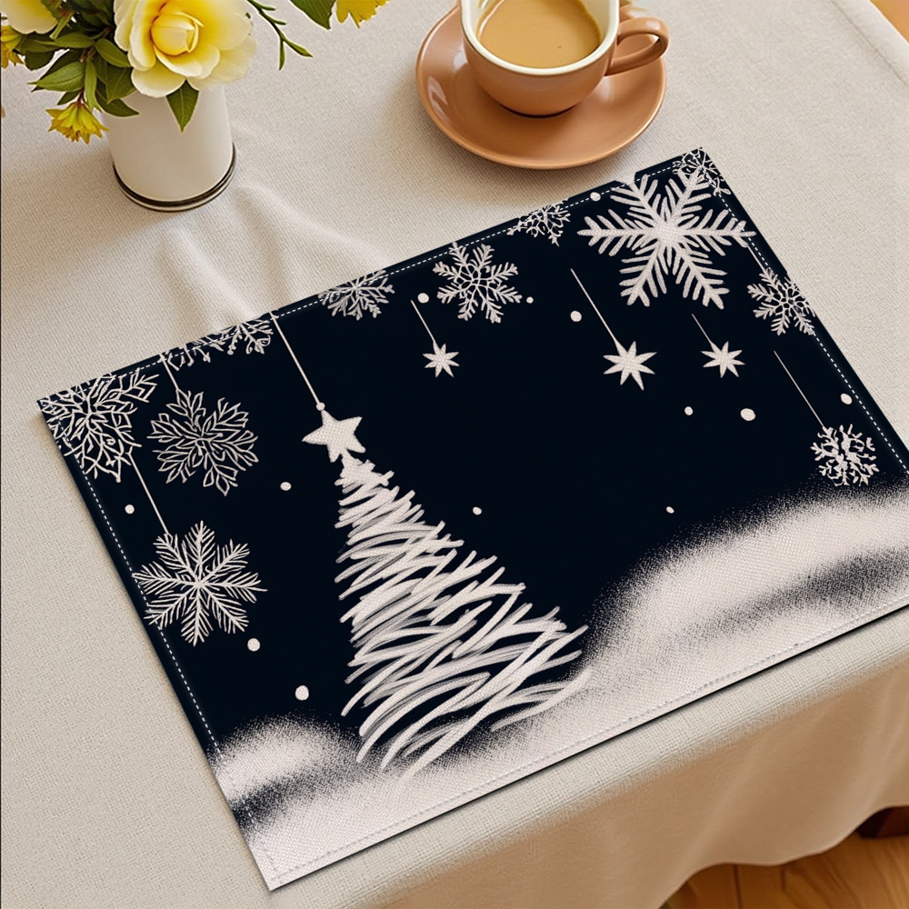 4‑Piece Festival Placemats, Ch - огляд і ціна Family Tree Print