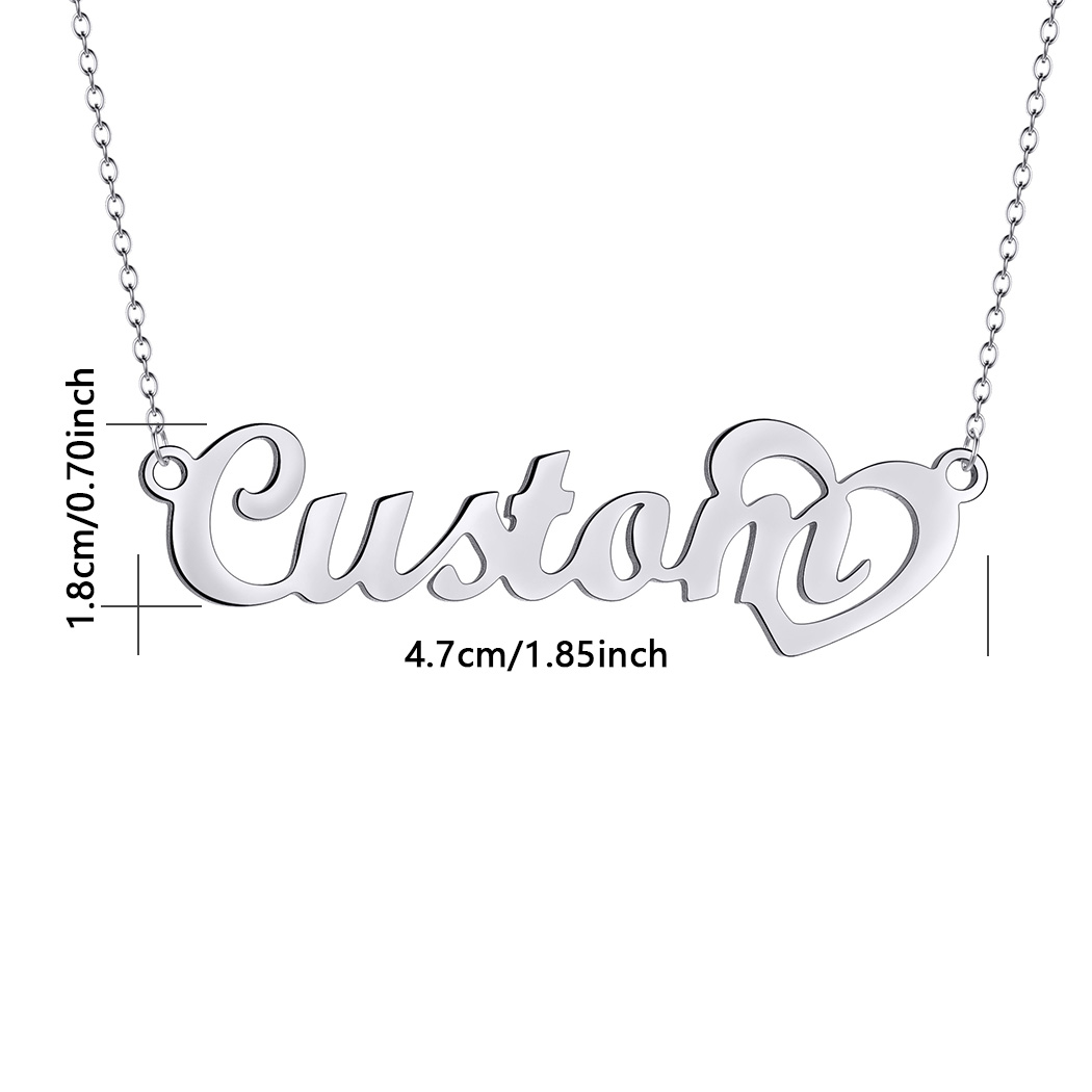 Customized Name Necklace with  - огляд і ціна Name Necklace Custom
