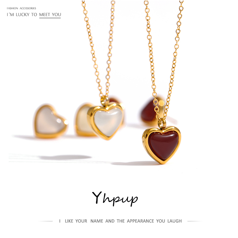 Yhpup Stainless Steel Heart Pe - огляд і ціна Birth Flower Necklace