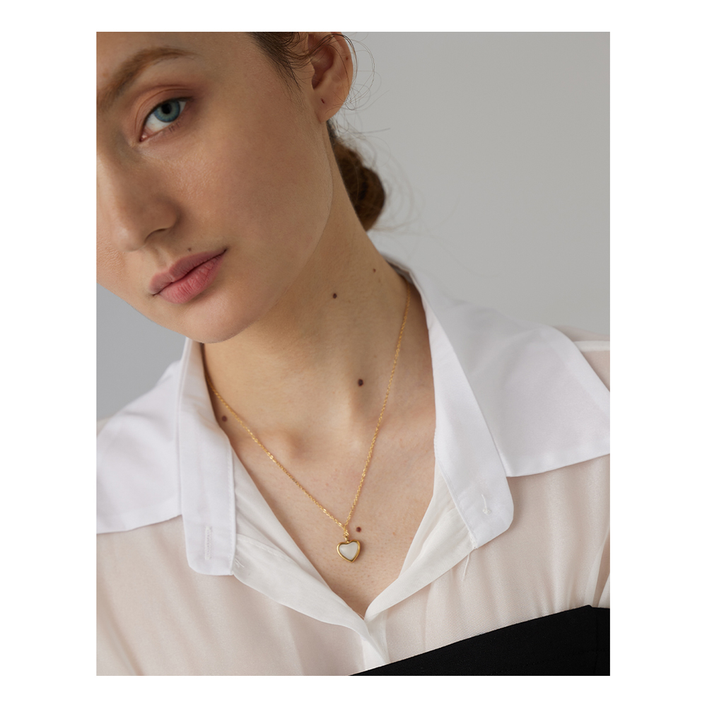 Yhpup Stainless Steel Heart Pe - огляд і ціна Birth Flower Necklace