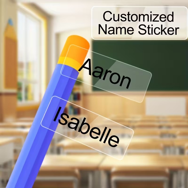 Self-Adhesive Personalized Nam - огляд і ціна Personalized Name Box